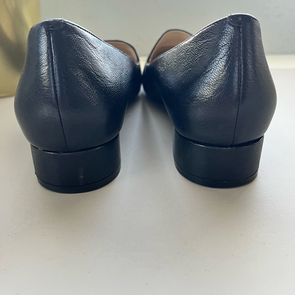 Cole Haan Women's Black Leather Flats - Picture 4 of 7
